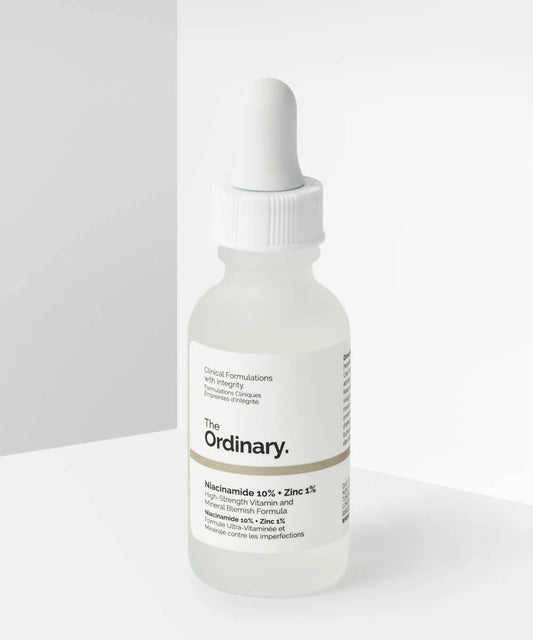 The Ordinary Niacinamide 10% + Zinc 1%, Smoothing Serum for Blemish-Prone Skin